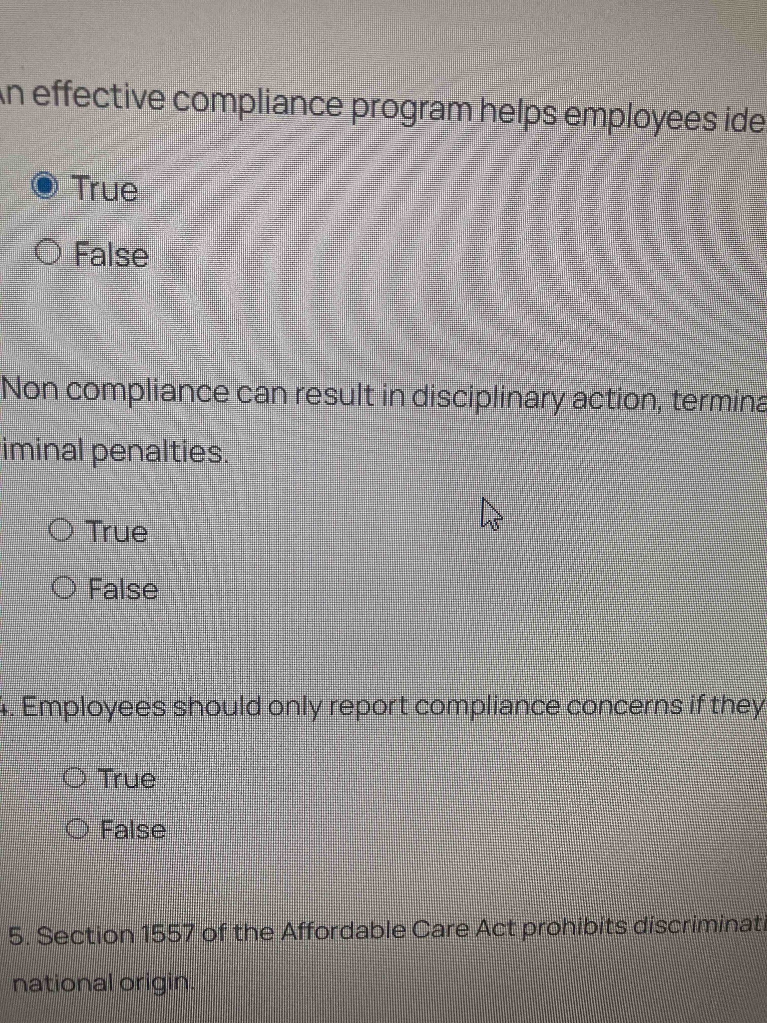 Non compliance can result in disciplinary action, termination, and criminal penalties.